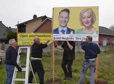 Affiches plakken