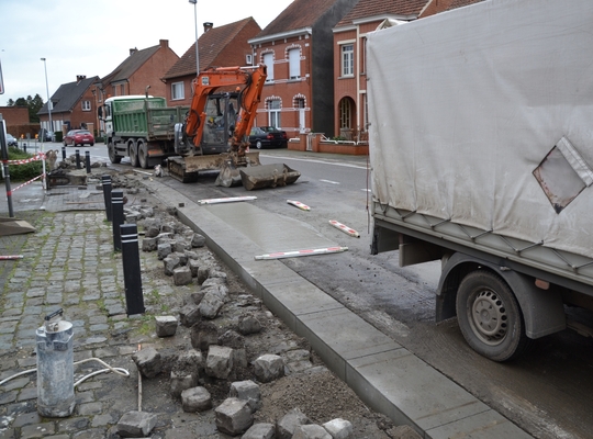 Werken op de Daries.